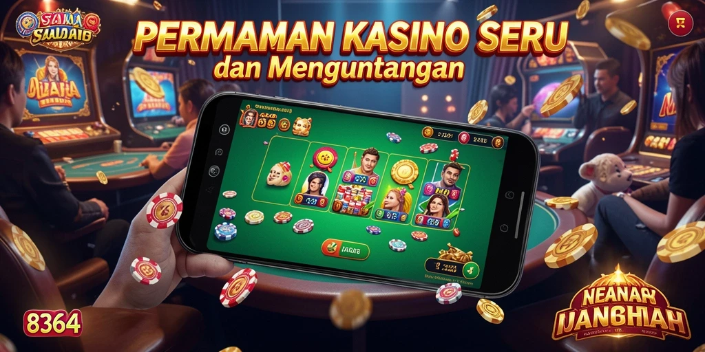 Screenshot dari gameplay Kasino 8364 yang menarik.