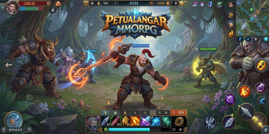 Tangkapan layar utama menunjukkan aksi pertempuran epik di <strong>CERI123</strong>.