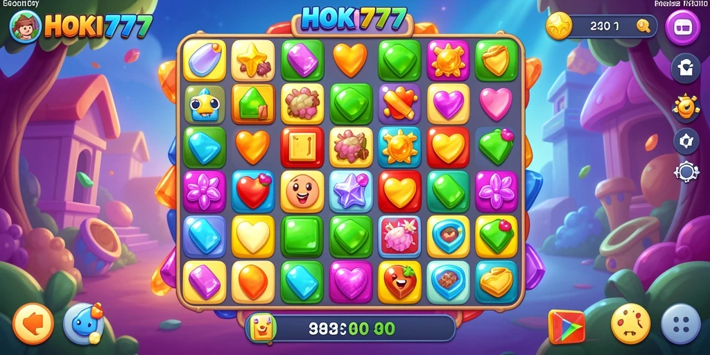 Tampilan gameplay menantang di HOKI777 dengan grafis yang menarik.