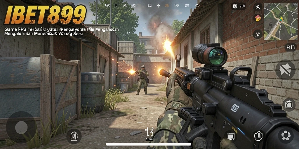 Tampilan gameplay menegangkan dari IBET899 yang penuh aksi.