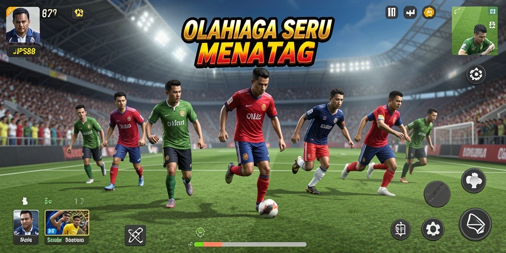 Tampilan gameplay seru dari JPS88 di cabang olahraga pilihan.