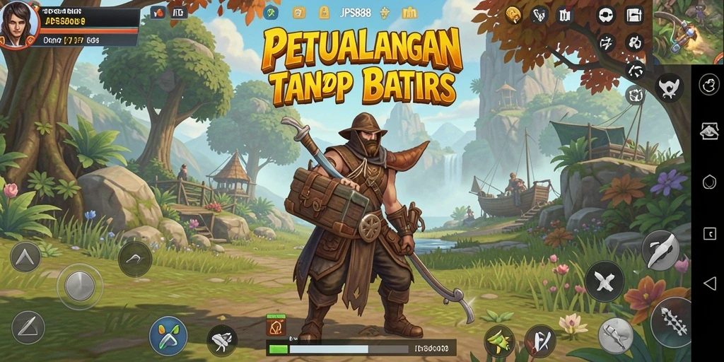 Tampilan gameplay JPS888 yang menakjubkan di dunia Open World.