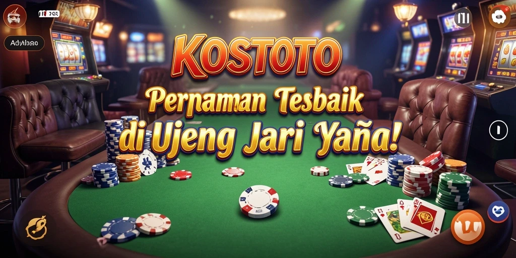 Tampilan gameplay menarik dari KOSTOTO dalam permainan Kasino.