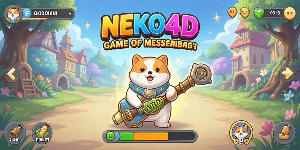 Tampilan menarik dari gameplay <strong>NEKO4D</strong> yang penuh keceriaan.