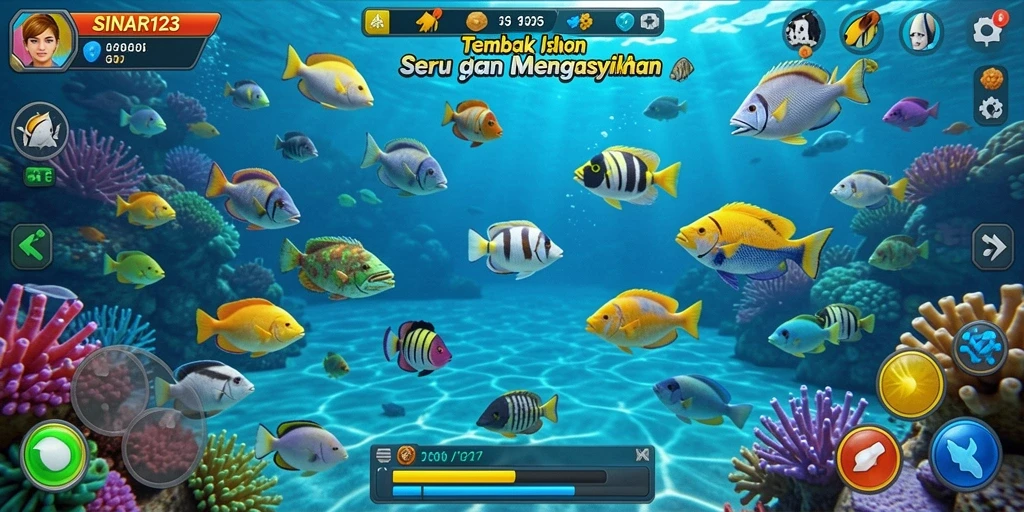Tampilan gameplay SINAR123 yang penuh aksi dan seru.